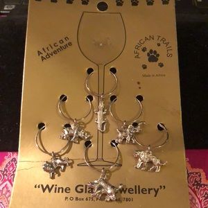 AFRICAN TRAILS Wine Glass tags